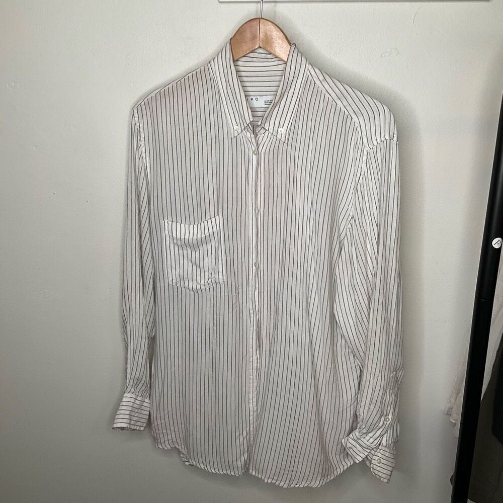 IRO Striped Button Down Shirt